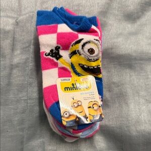 Pink and Blue Kids Socks